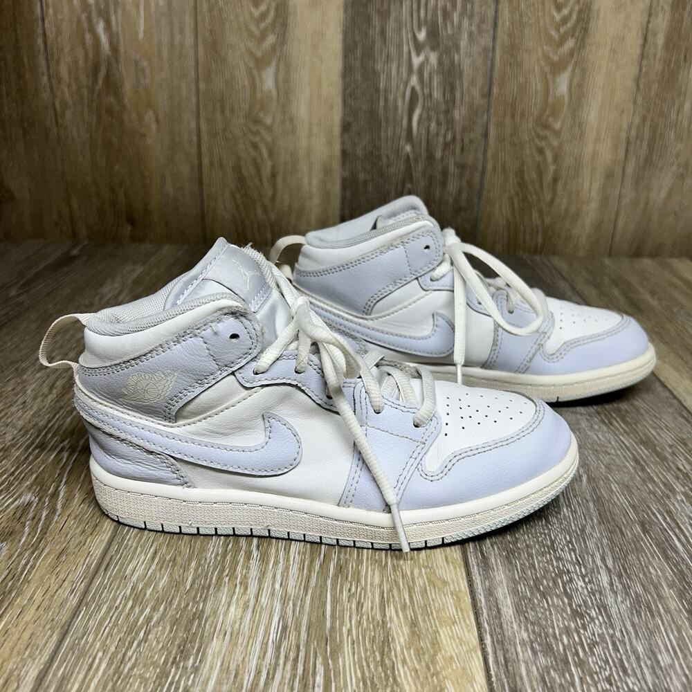 Nike Air Jordan 1 Mid Cobalt Bliss Blue White Youth US Size 1Y FD8780-400 Shoes
